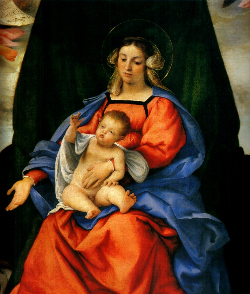 Lotto, pala di santo spirito 01.1