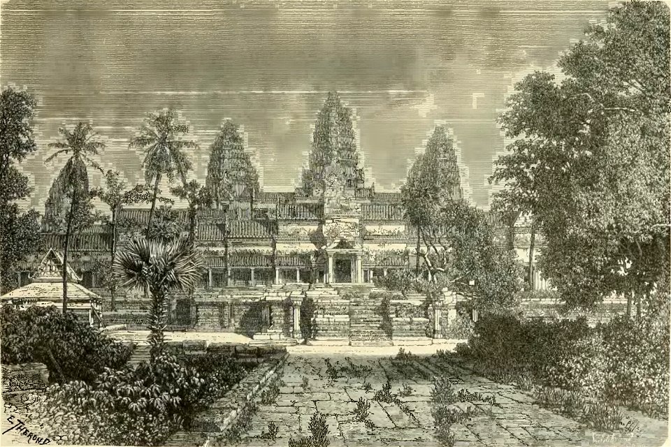 Louis Delaporte - Voyage d'exploration en Indo-Chine, tome 1 (page 70 crop)
