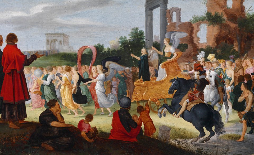 Louis de Caullery (attr) Allegorie auf den Einzug Ferdinands III in Antwerpen