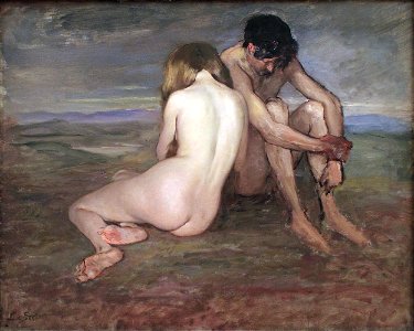 Lothar von Seebach, Adam et Eve (vers 1910)