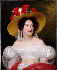 Louis Hersent - Portrait de madame Arachequesne - P1480 - Musée Carnavalet