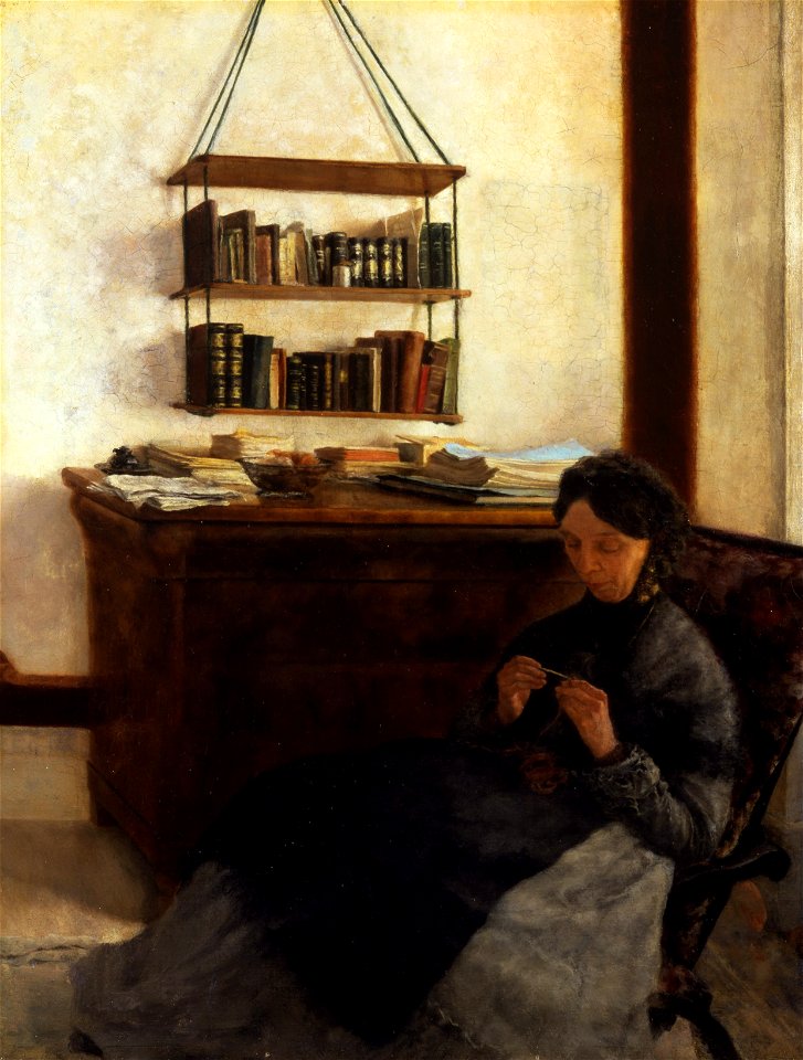 Louis Eysen - Die Mutter des Künstlers - Google Art Project