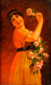 Louis Sérendat de Belzim Portrait d'une femme