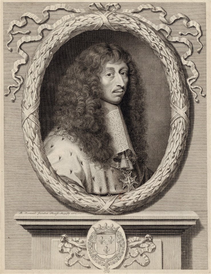 Louis II de Bourbon Prince of Condé by Robert Nanteuil