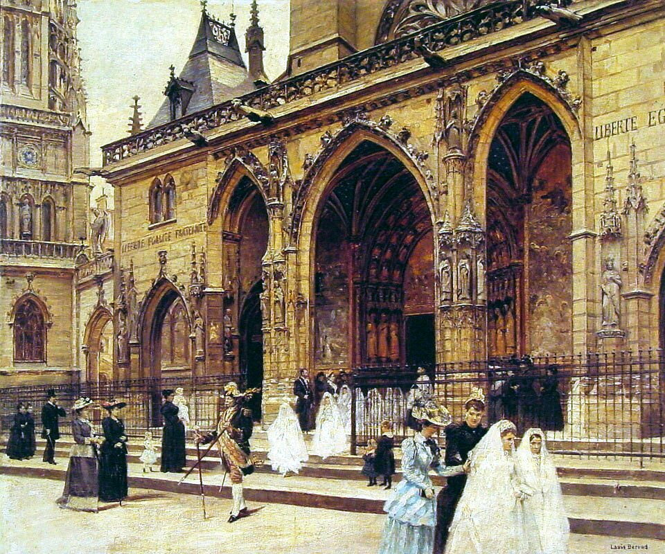 Louis Béroud - First communion