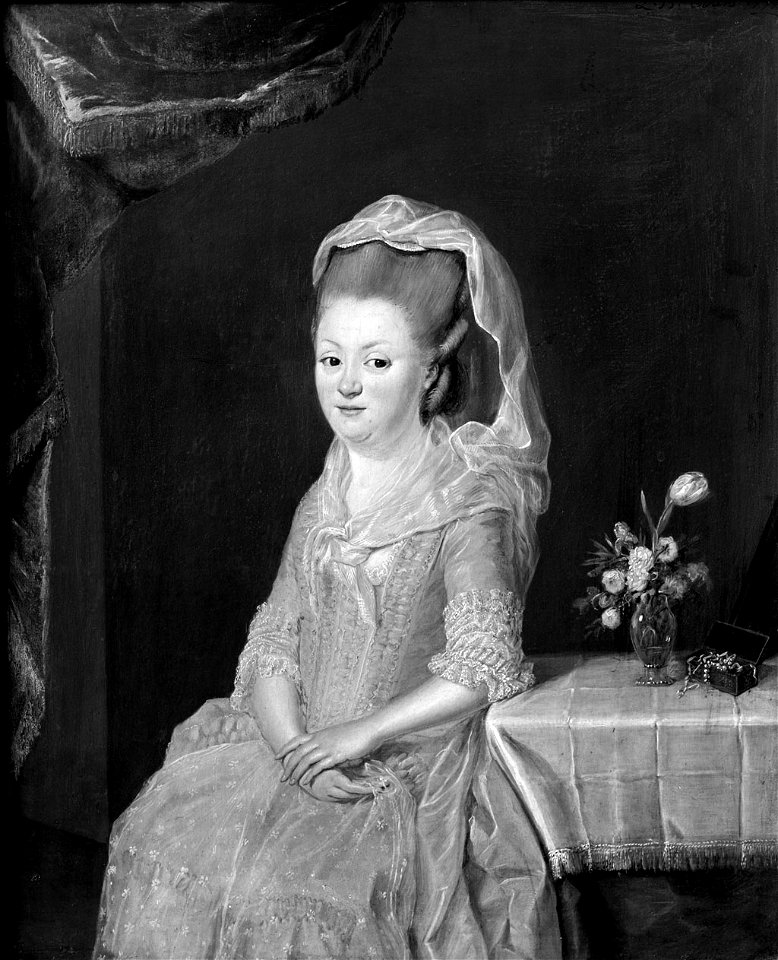 Louis Bernard Coclers, Portret van Catharina Six, 1776 (Amsterdam Museum)