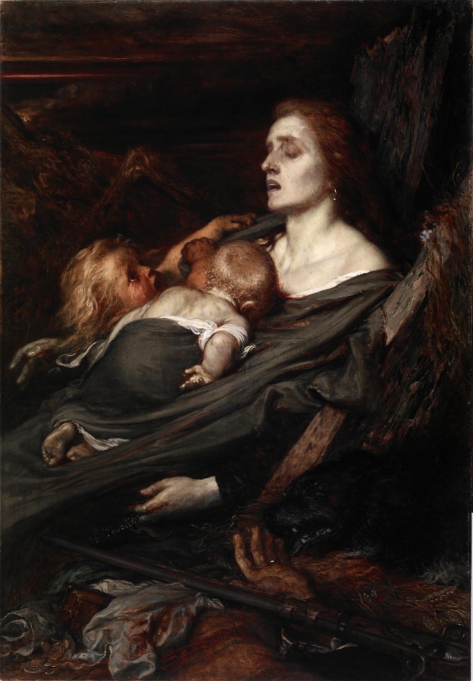 Louis Gallait - War - Walters 37124