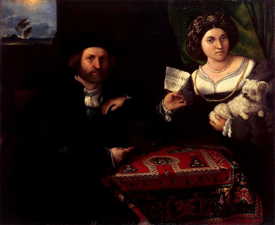 Lorenzo Lotto - Husband and Wife - WGA13682