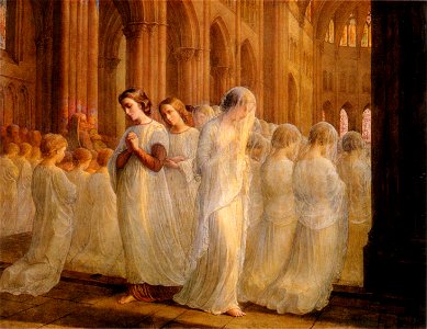 Louis Janmot - Poème de l'âme 10 - Première Communion