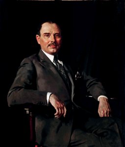 Louis Bernhard Baron, by William Orpen
