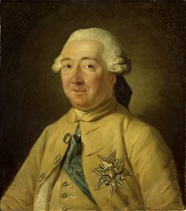Louis de Noailles, Duke of Noailles (1713-793), Marshal of France, (École Française). Free illustration for personal and commercial use.