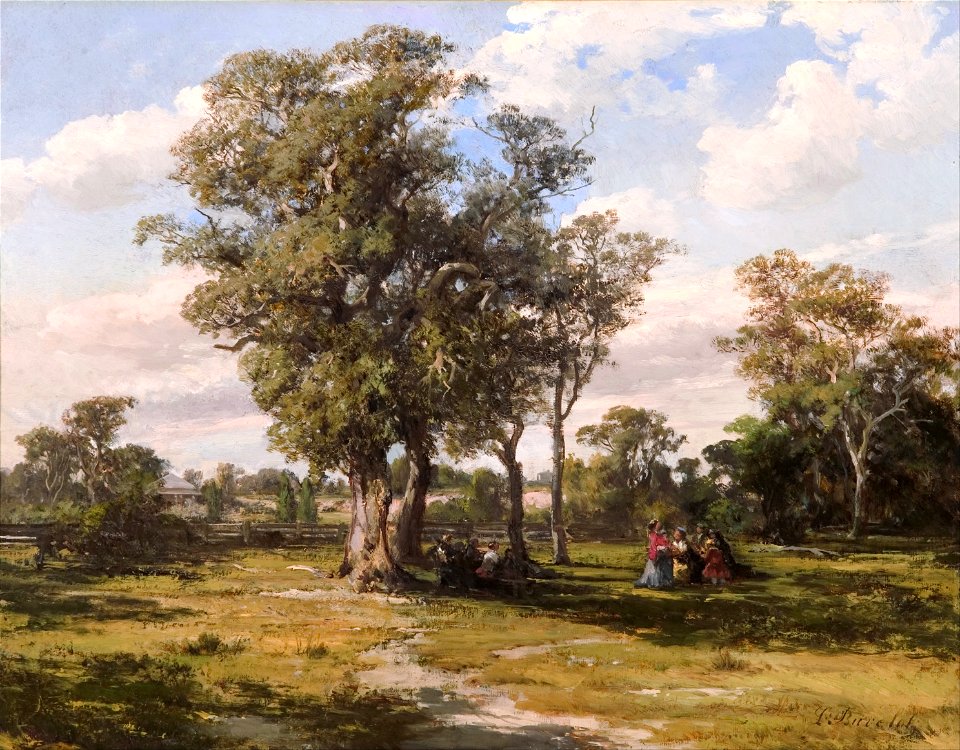 Louis Buvelot - St Kilda Park - Google Art Project