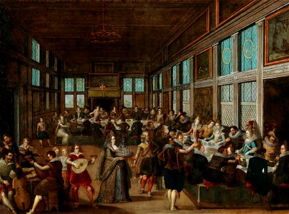 Louis de Caullery Hochzeitsgesellschaft