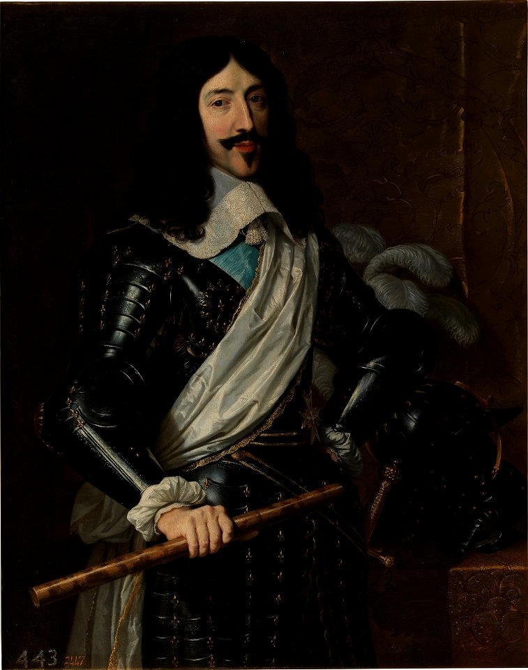 Louis XIII, King of France (by Philippe de Champaigne) - Museo del Prado
