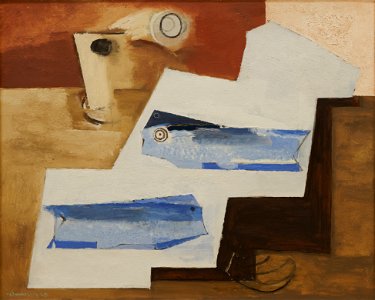 Louis Marcoussis - Les poissons bleus