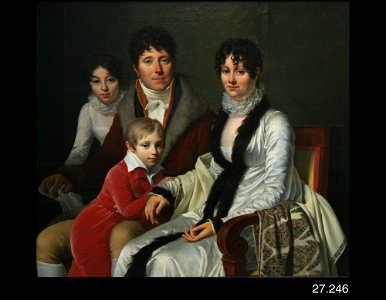 Louis Andre Gabriel Bouchet - Family Group - 27.246 - Detroit Institute of Arts