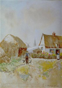 Louis Bruhl - On the Elsenham Road near Thaxted, Essex - Sarjeant Gallery