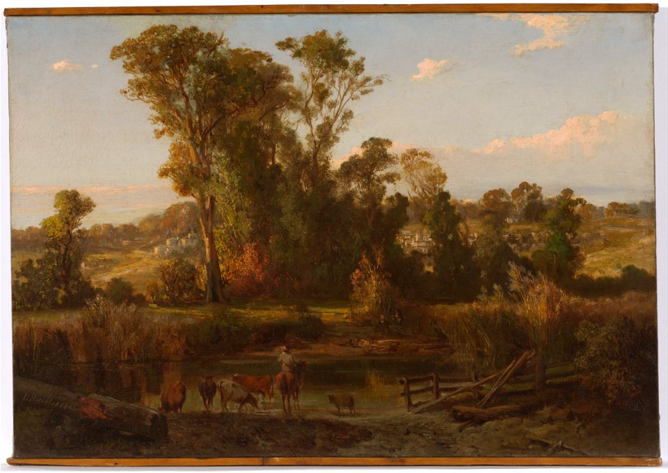 Louis Buvelot - View near Heidelberg - Google Art Project