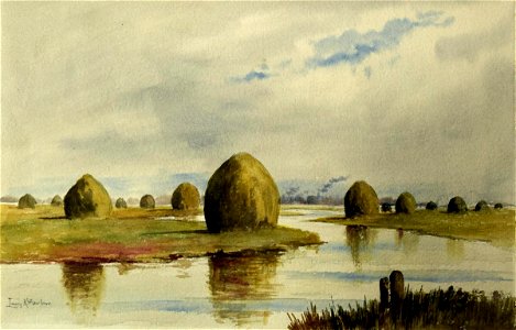 Louis Kinney Harlow - The Calm Stream - 1919.993.1 - Reading Public Museum