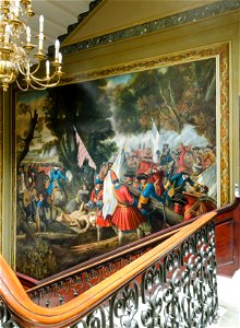 Louis Laguerre (1663-1721) and assistants - The Battle of Malplaquet, 11 September 1709, the capture of the French standards - RCIN 408440 - Royal Collection