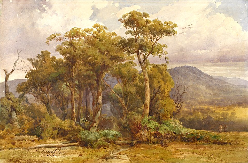 Louis Buvelot - Yarra flats - Google Art Project