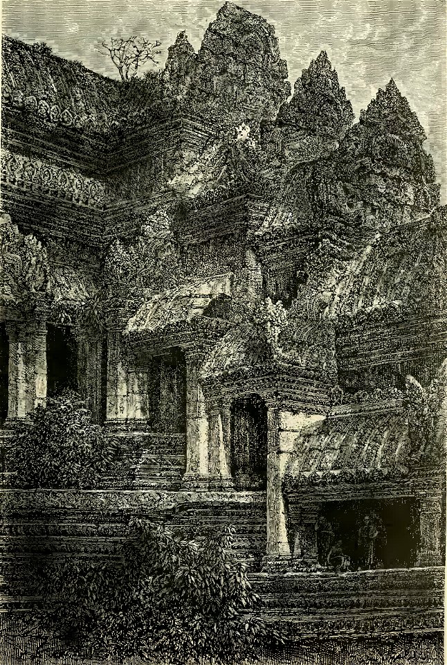 Louis Delaporte - Voyage d'exploration en Indo-Chine, tome 1 (page 76 crop)