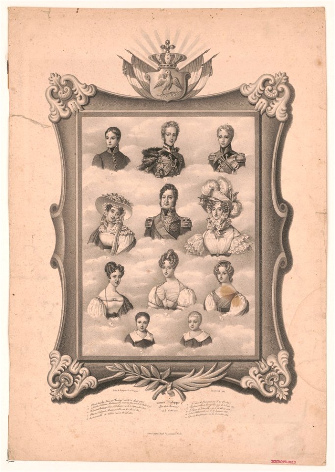Louis Philippe 1r. Roi des Français, né le 6 8bre. 1773 - lith. de Delaporte Sr. de Langlumé ; Fenderich 1831. LCCN2003653655