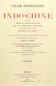 Louis Delaporte - Voyage d'exploration en Indo-Chine, tome 1 (page 10 crop). Free illustration for personal and commercial use.