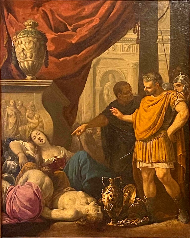 Louis de Boullogne- La mort de Cléopâtre