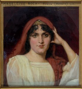 Louis Edouard Paul Fournier - Portrait de Madeleine Roch (1885-1930), sociétaire de la Comédie-Française, dans le rôle de Sabine dans Horace - P1198 - Musée Carnavalet