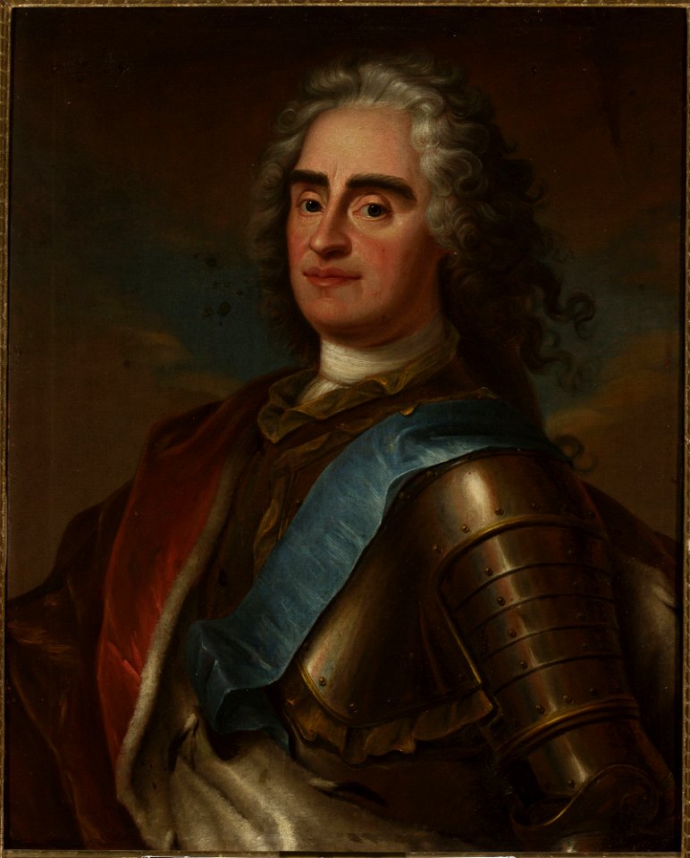 Louis de Silvestre - Portrait of Augustus II the Strong - M.Ob.2595 - National Museum in Warsaw