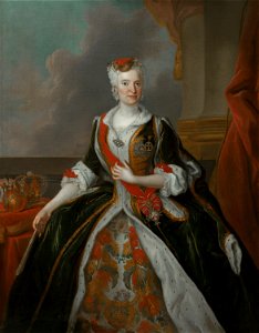 Louis de Silvestre - Portrait of Maria Josepha of Austria (after 1737) - Google Art Project. Free illustration for personal and commercial use.