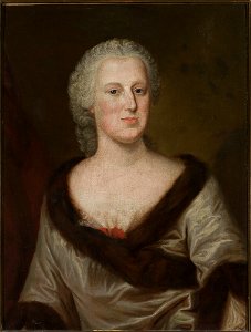 Louis de Silvestre - Portrait of Maria Anna Brühl née Kolowrath (1717–1762) - M.Ob.2421 - National Museum in Warsaw