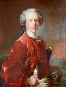 Louis Tocqué, 1736, Portrait of Frederik de Løvenørn