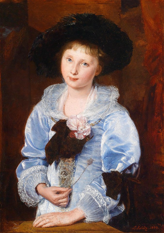 Louis Kolitz Erzherzogin Luise von Österreich-Toskana 1883