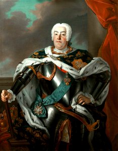 Louis de Silvestre - Portrait of Augustus III of Poland (after 1733) - Google Art Project