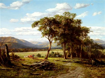 Louis Buvelot - At Lilydale - Google Art Project