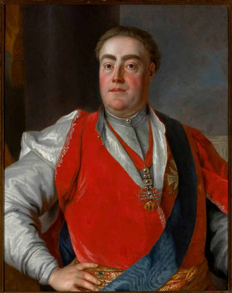 Louis de Silvestre - Portrait of Augustus III (1696–1763), King of Poland - MP 4907 MNW - National Museum in Warsaw