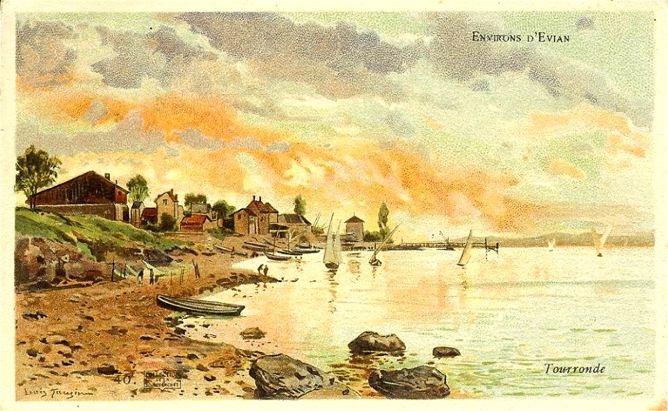 Louis Tauzin - Evian et ses environs 1