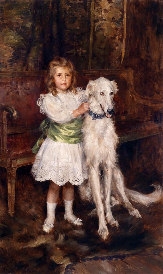 Louis Vorow Zborrowski by Julian Russell Story (1857-1919)