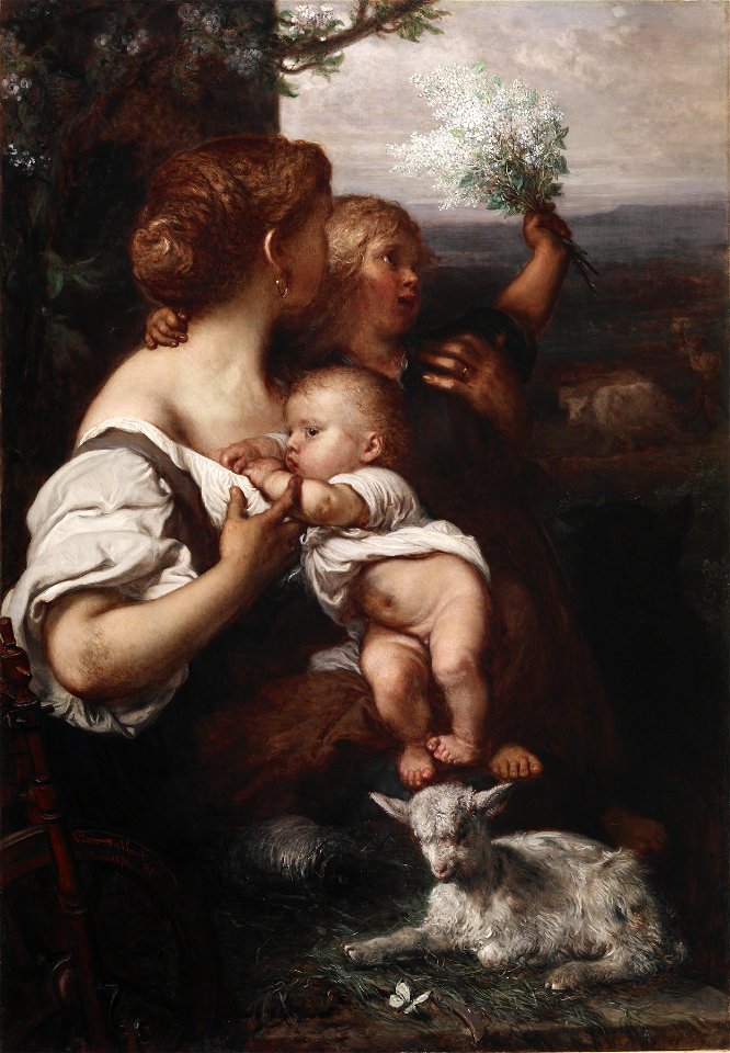Louis Gallait - Peace - Walters 37119