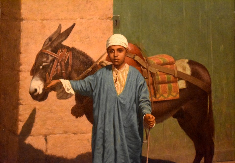 Louis Émile Pinel de Grandchamp - Enfant et son âne 4