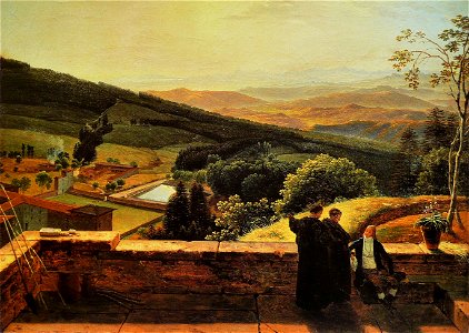 Louis Gauffier - La vallée de l'Arno 2