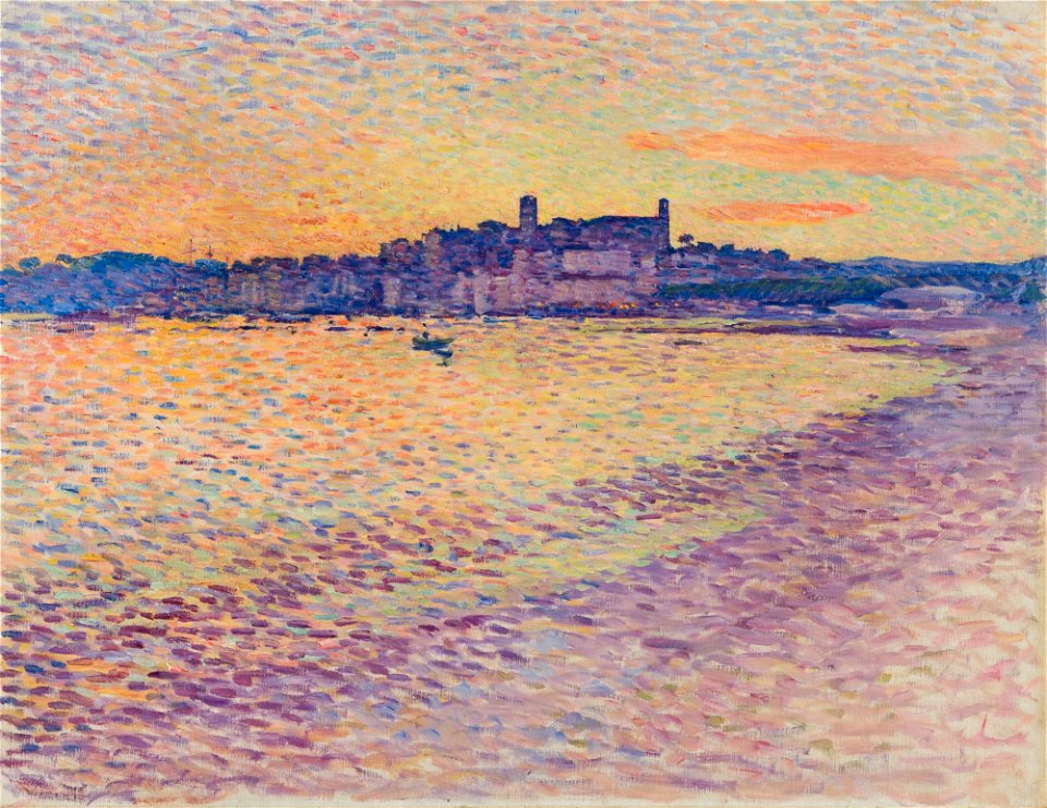Louis Rheiner Vue de Cannes