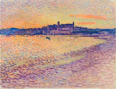 Louis Rheiner Vue de Cannes