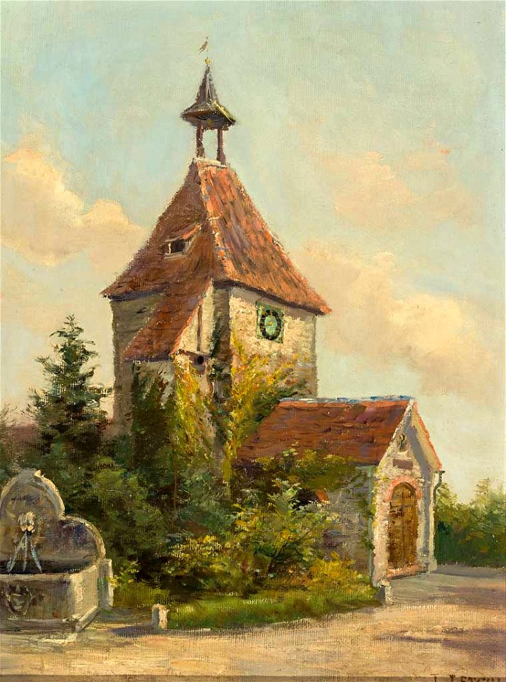Louis Letsch Leonhardskapelle Lindau-Schachen