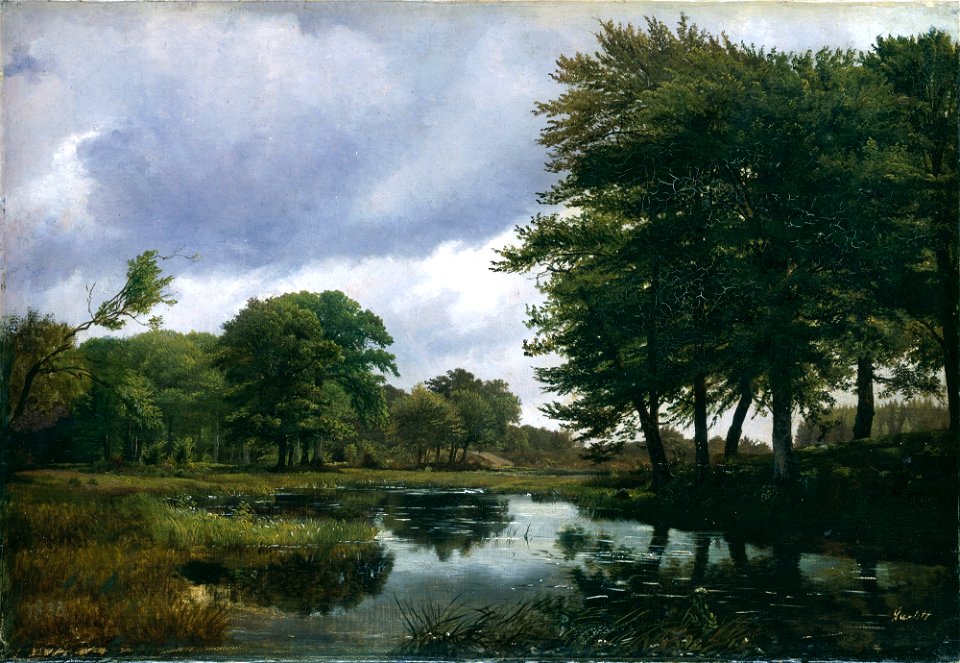Louis Gurlitt - Landscape at Silkeborg