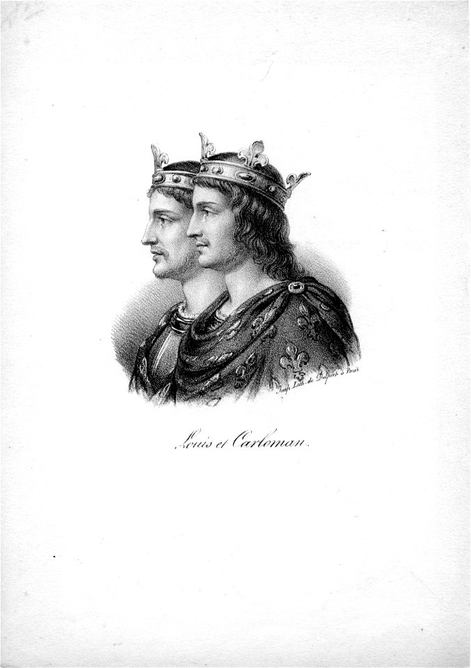 Louis III et Carloman II