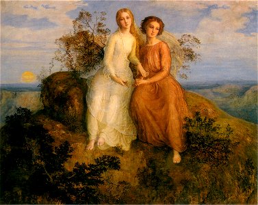 Louis Janmot - Poème de l'âme 15 - Un Soir