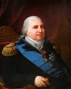 Louis XVIII portrait Hartwell House